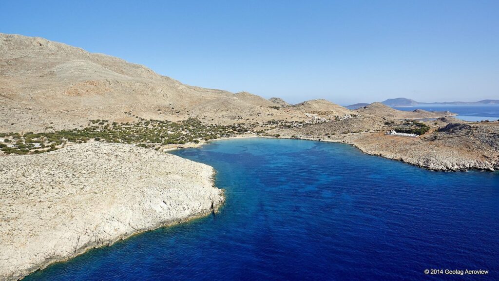  Pantamos anchorage, Chalki Island-Greece