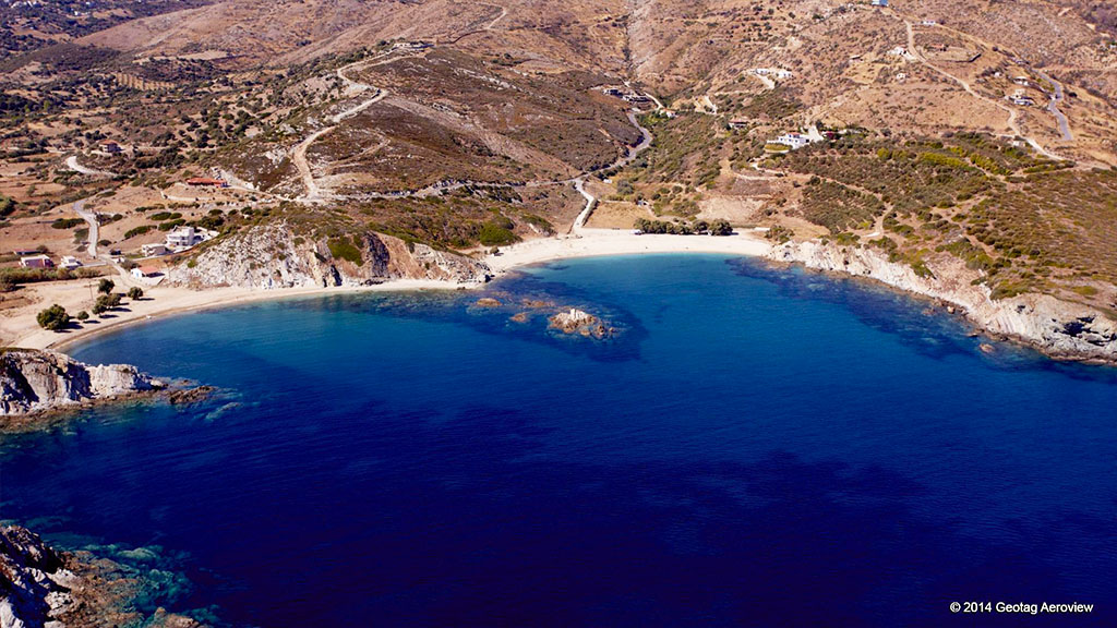 Cheromylos Beach is a secluded beach in Evia 