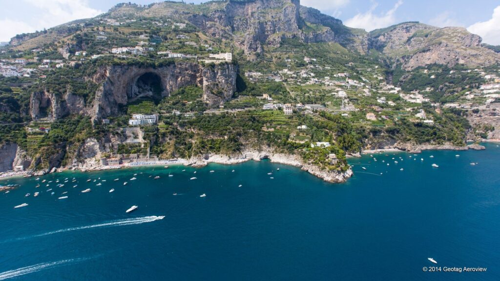 Conca dei Marini anchorage  Amalfi Coast-Italy