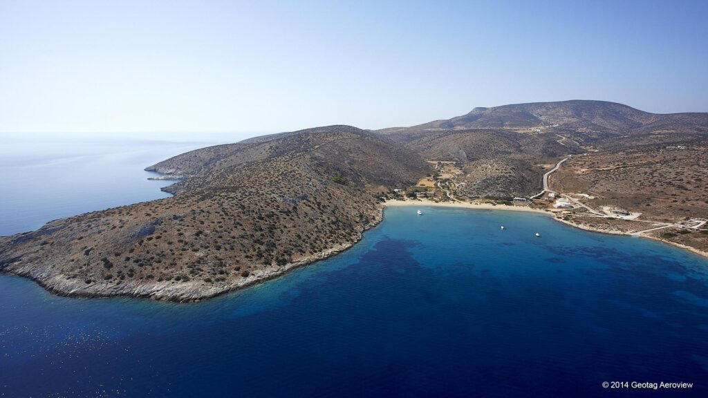 Livadi anchorage, Irakleia Island Greece